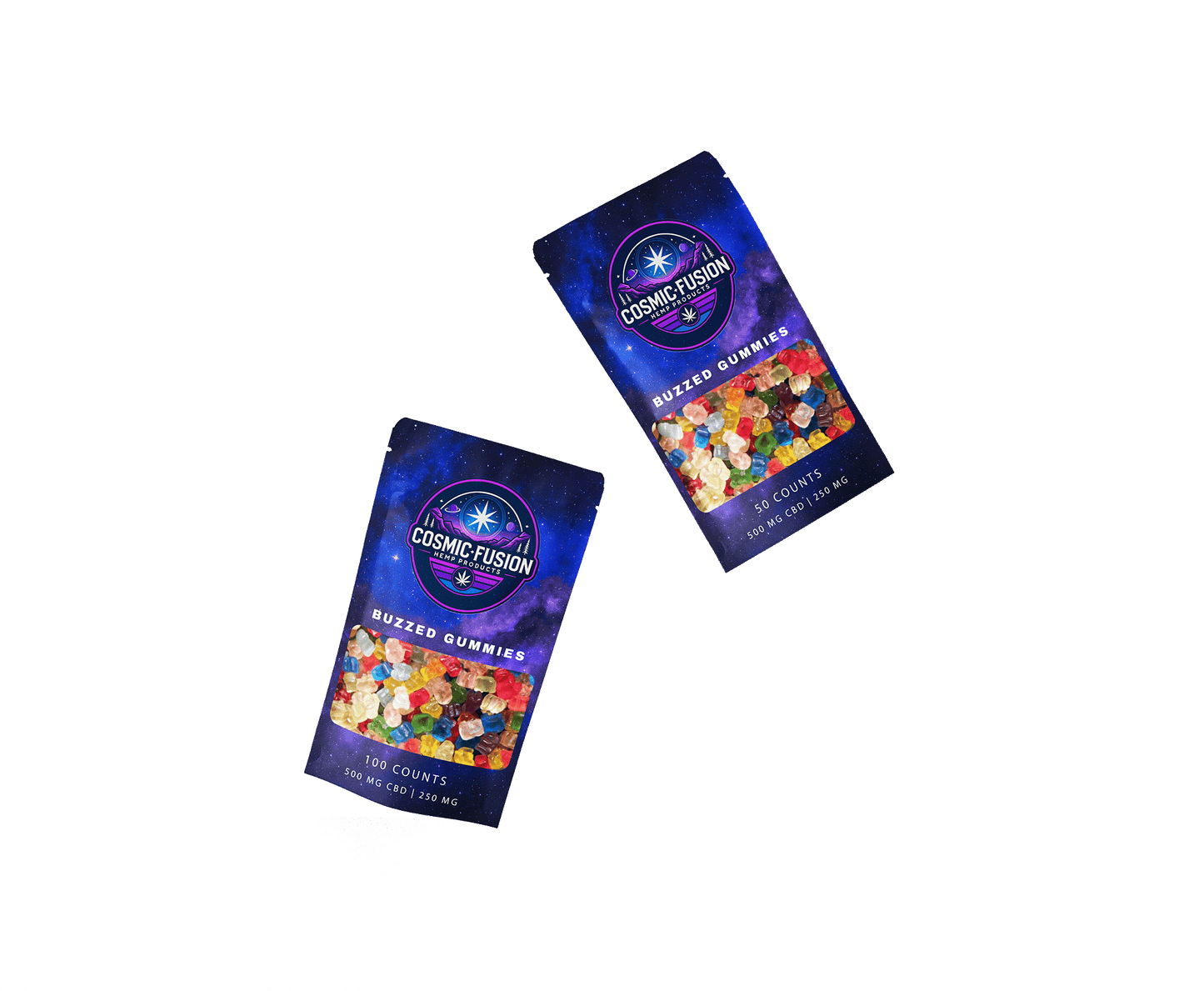 Buzzed THC Gummies | Extra Strength with Delta 8 THC | Pineapple