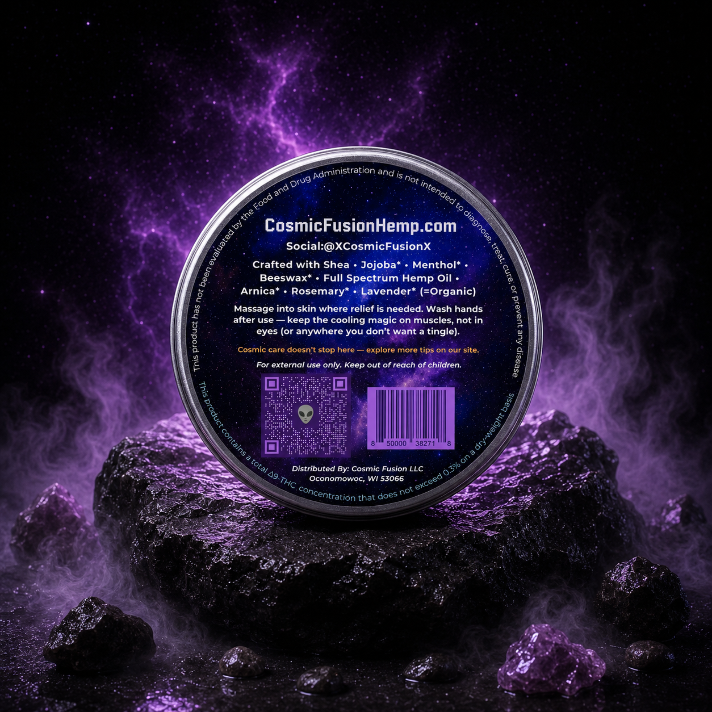 CBD:THC Muscle Cream